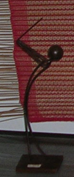 Golfeur en fer  boule