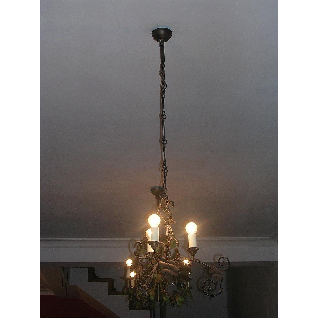 LUSTRE vigne 3BR  en fer