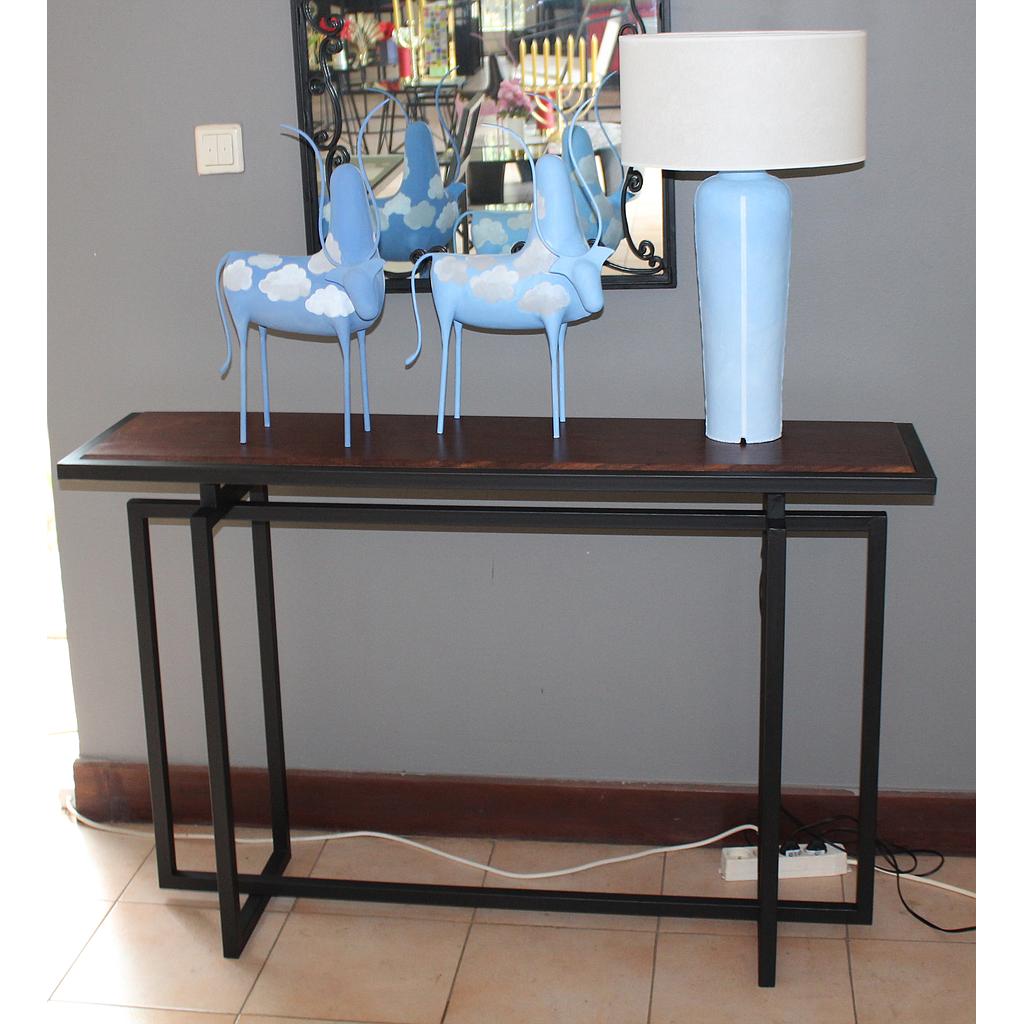 CONSOLE PLATEAU PALISSANDRE 19.3