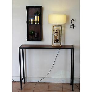 CONSOLE PLATEAU BOIS/ BROUERS