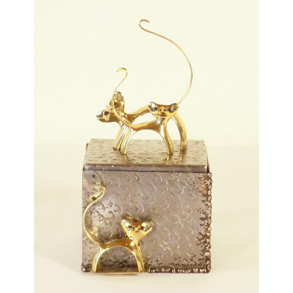 boite carrée lemurien